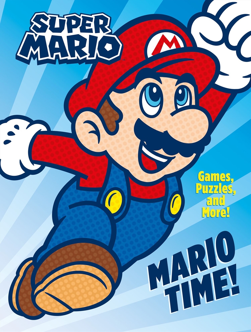 Official Super Mario - Mario Time!/Product Detail/Kids Activity Books