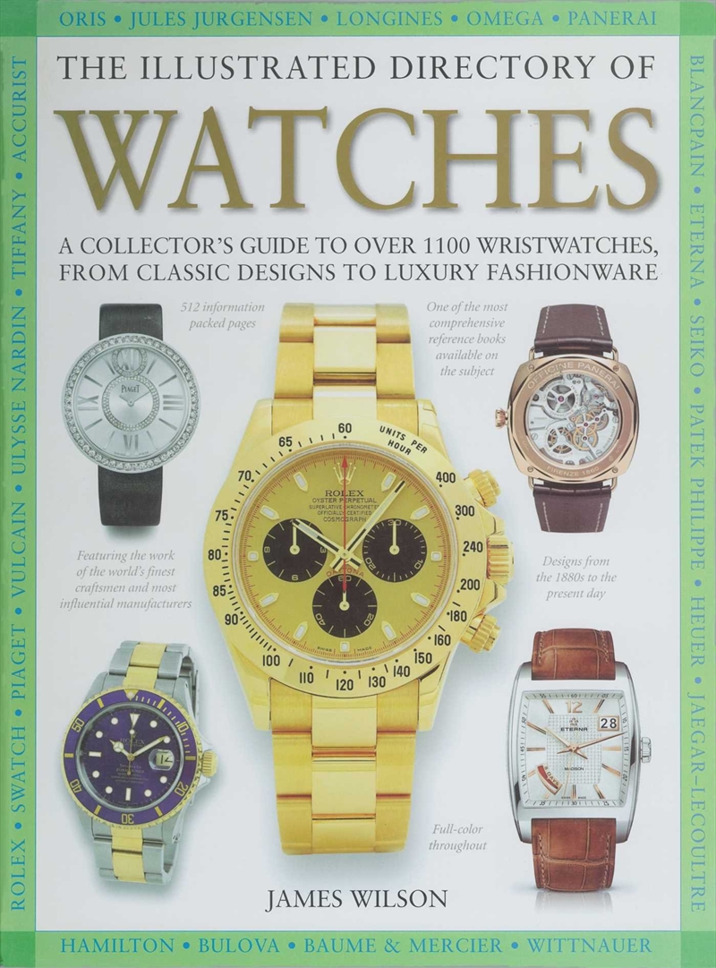 The Illustrated Directory of Watches/Product Detail/Fashion & Style Guides