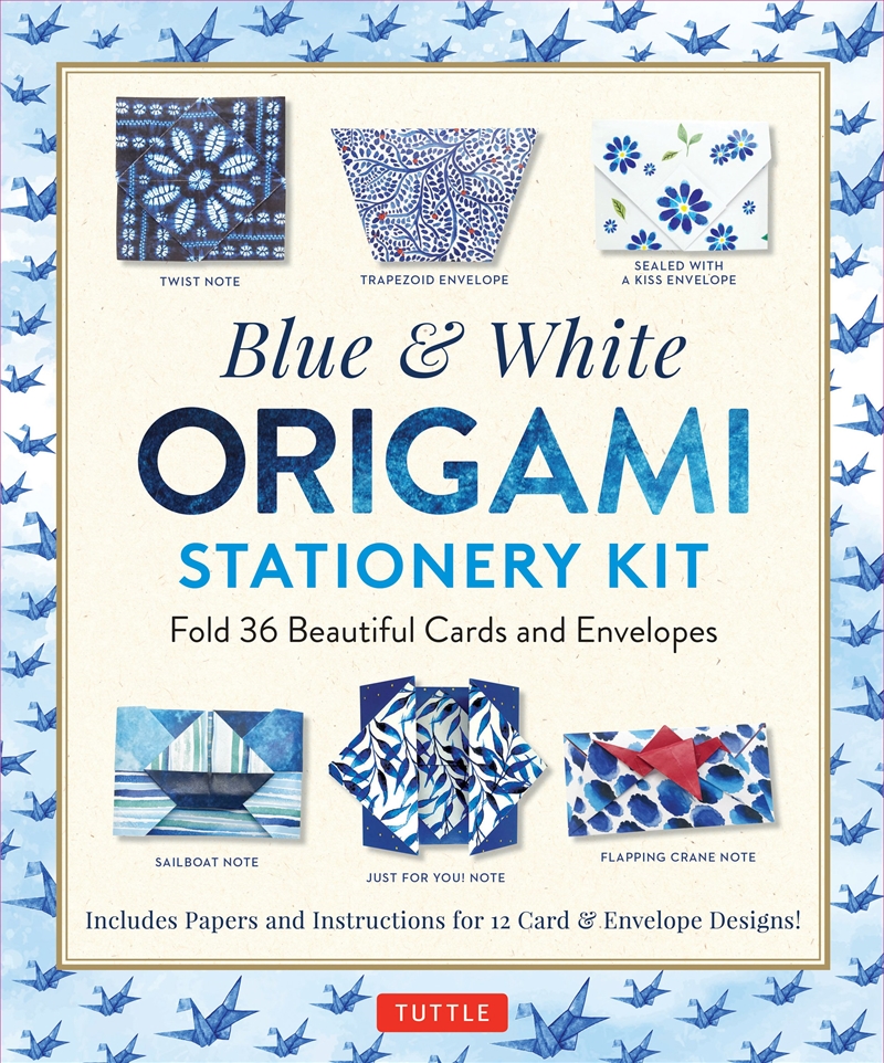 Blue & White Origami Stationery Kit/Product Detail/Stationery