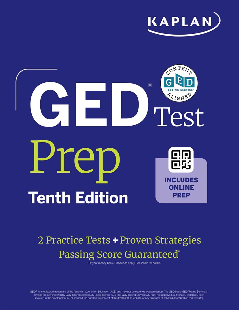 GED Test Prep, Tenth Edition (2026): Includes a Diagnostic Pretest, 2 Full Length Practice Tests, 10/Product Detail/Education & Textbooks
