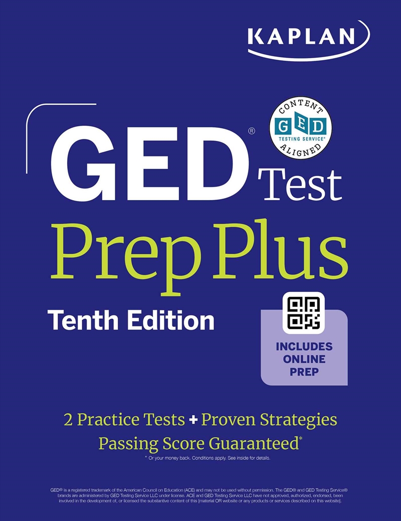 GED Test Prep Plus, Tenth Edition (2026): Includes a Diagnostic Pretest, 2 Full Length Practice Test/Product Detail/Education & Textbooks