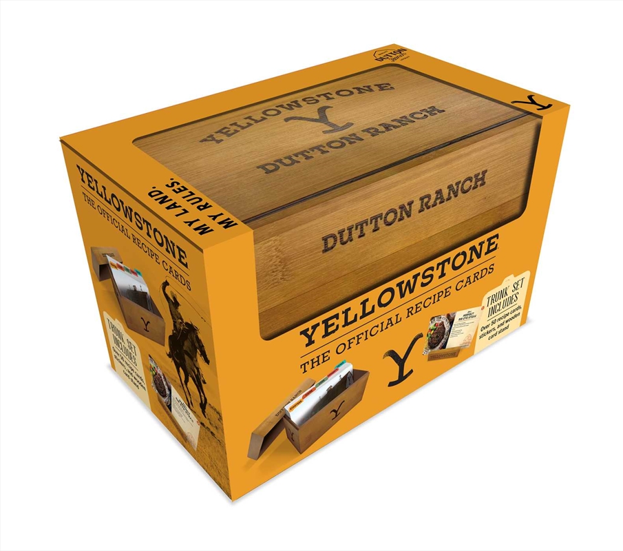 Yellowstone: The Official Dutton Ranch Recipe Cards/Product Detail/Recipes, Food & Drink