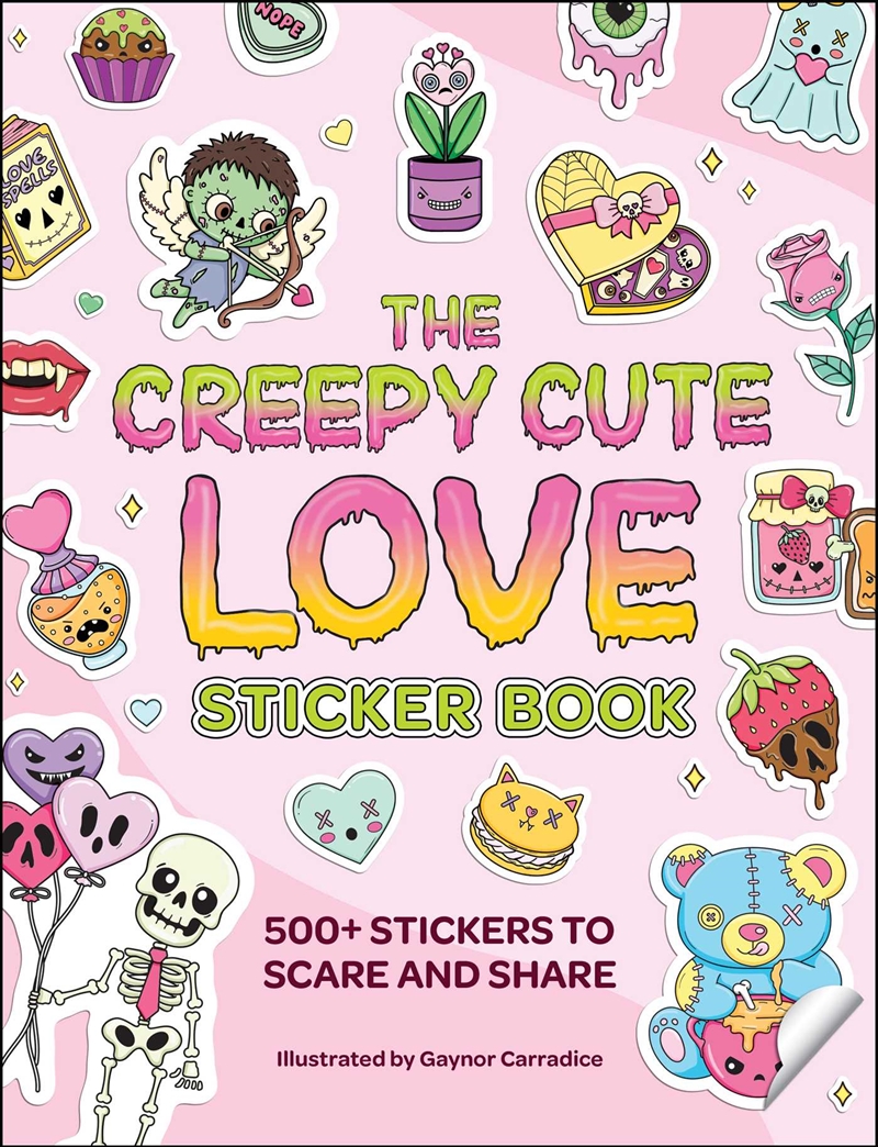 The Creepy Cute Love Sticker Book/Product Detail/Adults Activity Books