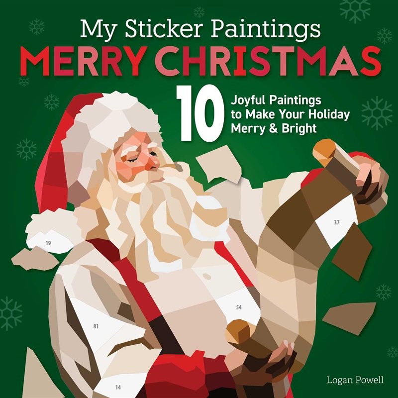My Sticker Paintings: Merry Christmas/Product Detail/Kids Activity Books