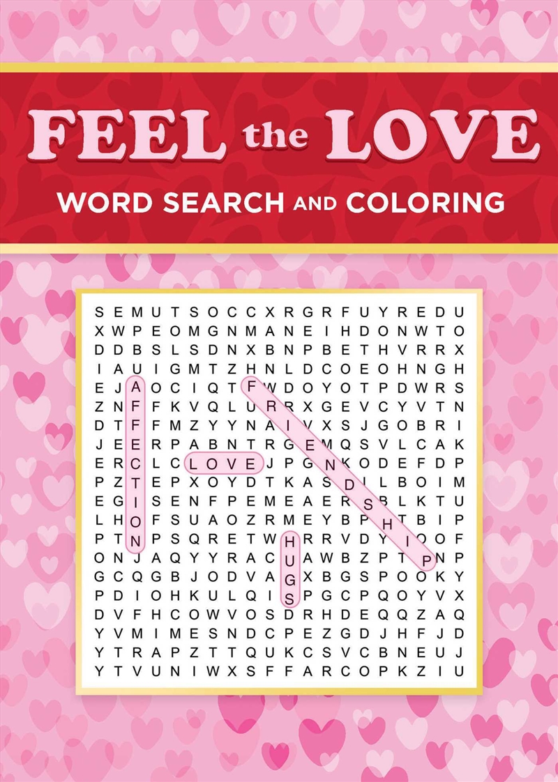 Feel the Love Word Search and Coloring/Product Detail/Adults Activity Books