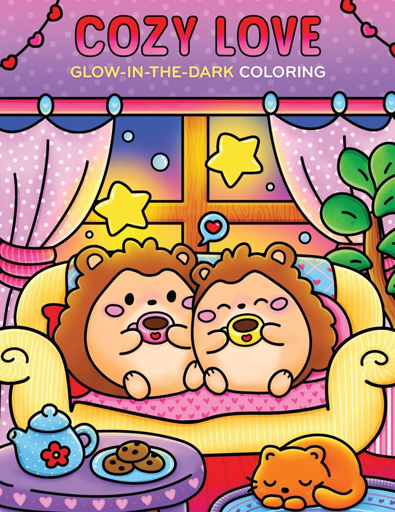 Cozy Love Glow-in-the-Dark Coloring/Product Detail/Adults Colouring