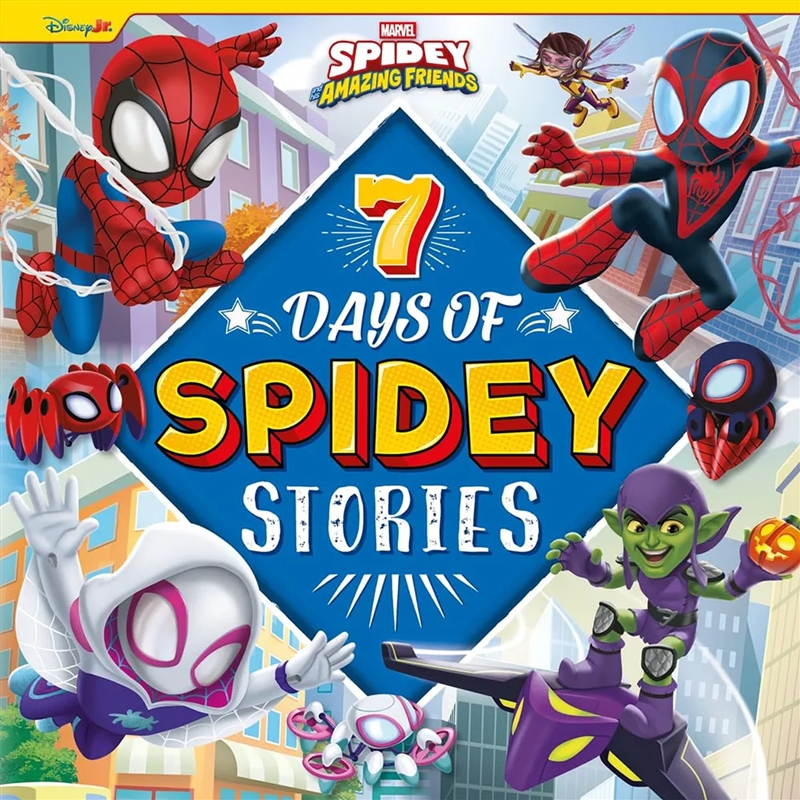 Marvel Spidey And His Amazing Friends: 7 Days Of Spidey Stories/Product Detail/Childrens Fiction Books