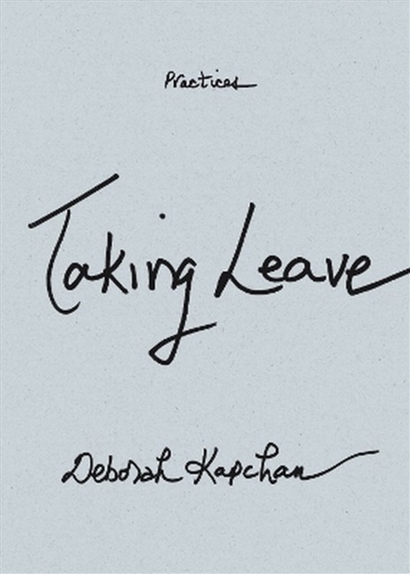 Taking Leave/Product Detail/Biographies & True Stories