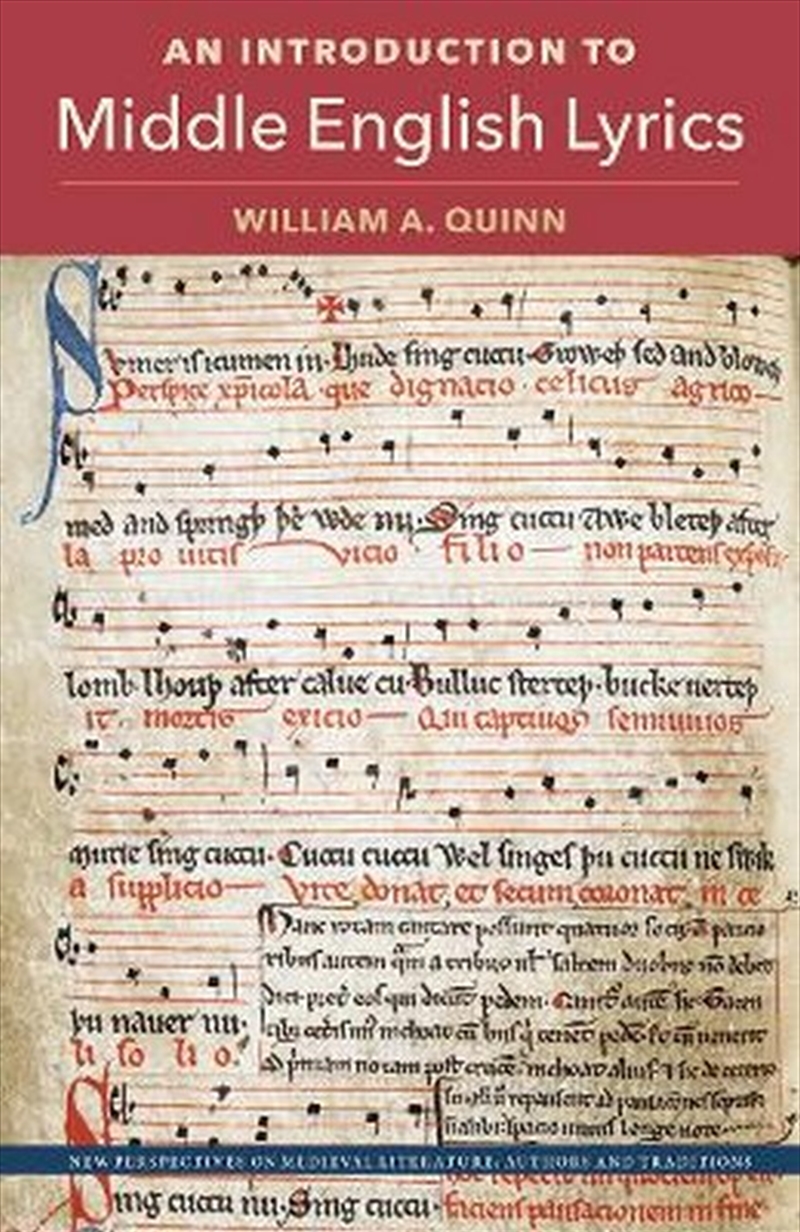 An Introduction To Middle English Lyrics/Product Detail/Literature & Poetry