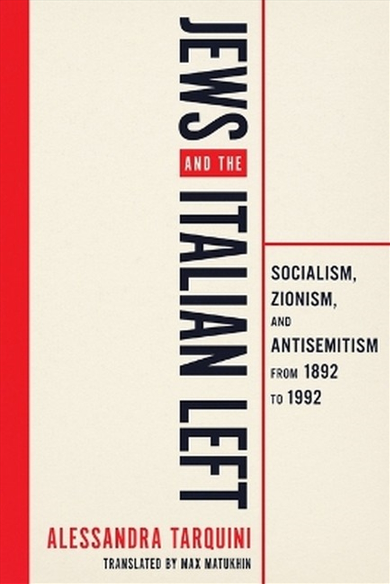 Jews and the Italian Left/Product Detail/History