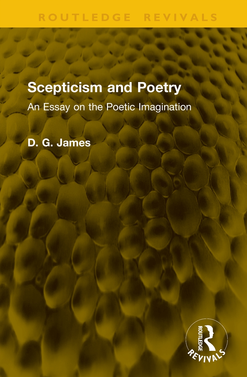 Scepticism And Poetry/Product Detail/Literature & Poetry