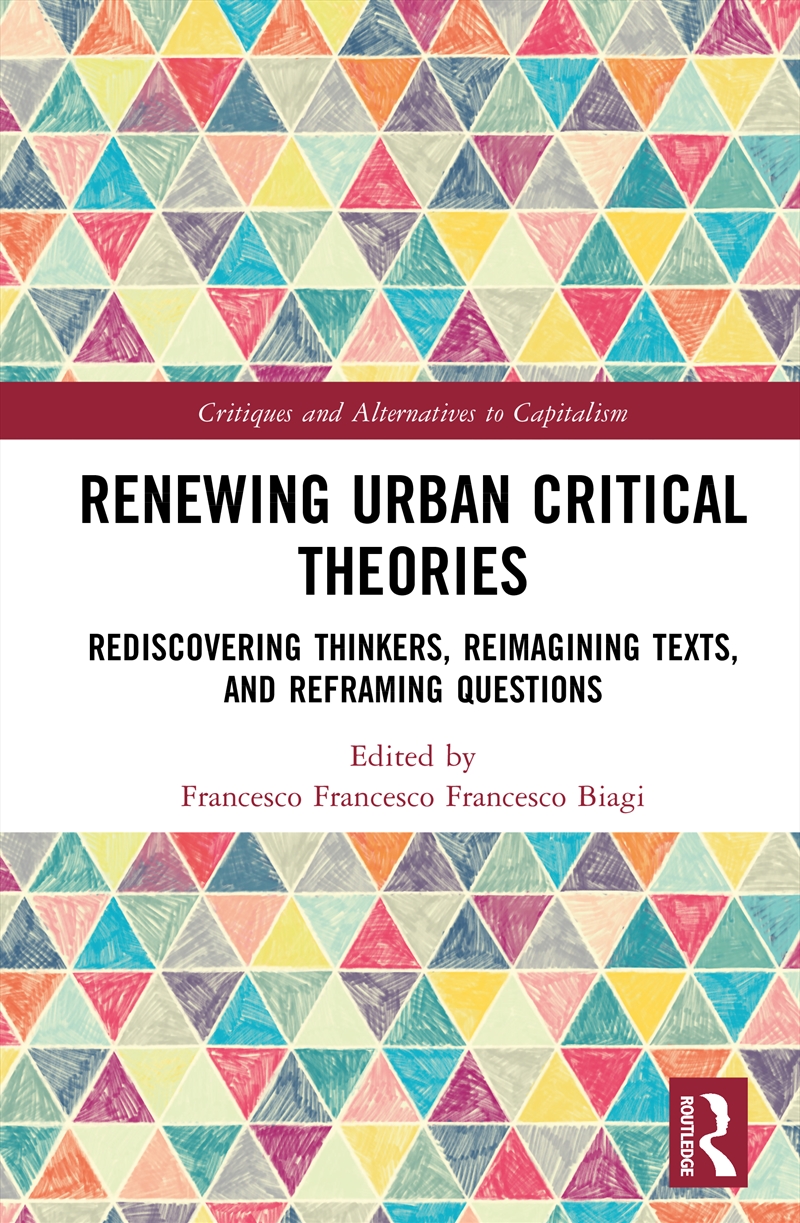 Renewing Urban Critical Theori/Product Detail/Politics & Government