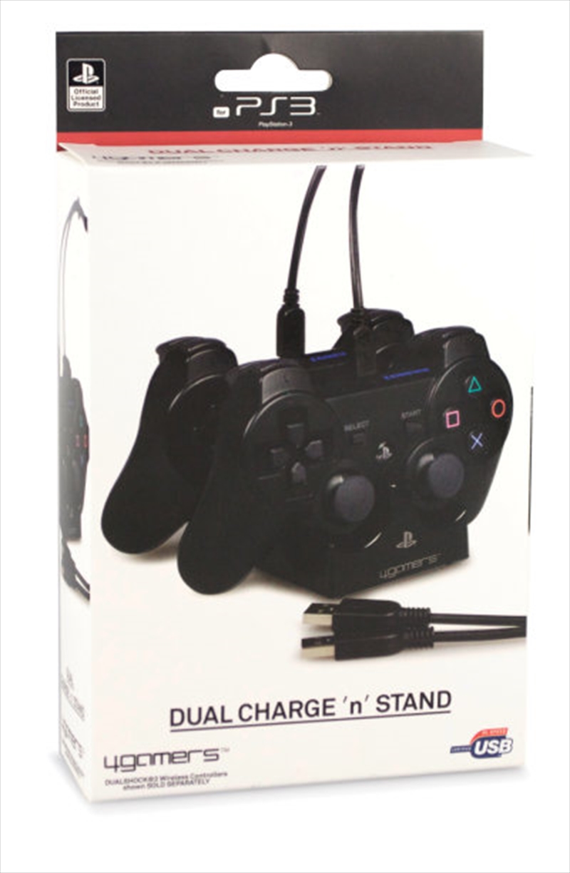 4gamers Dual Charge N Stand/Product Detail/Consoles & Accessories