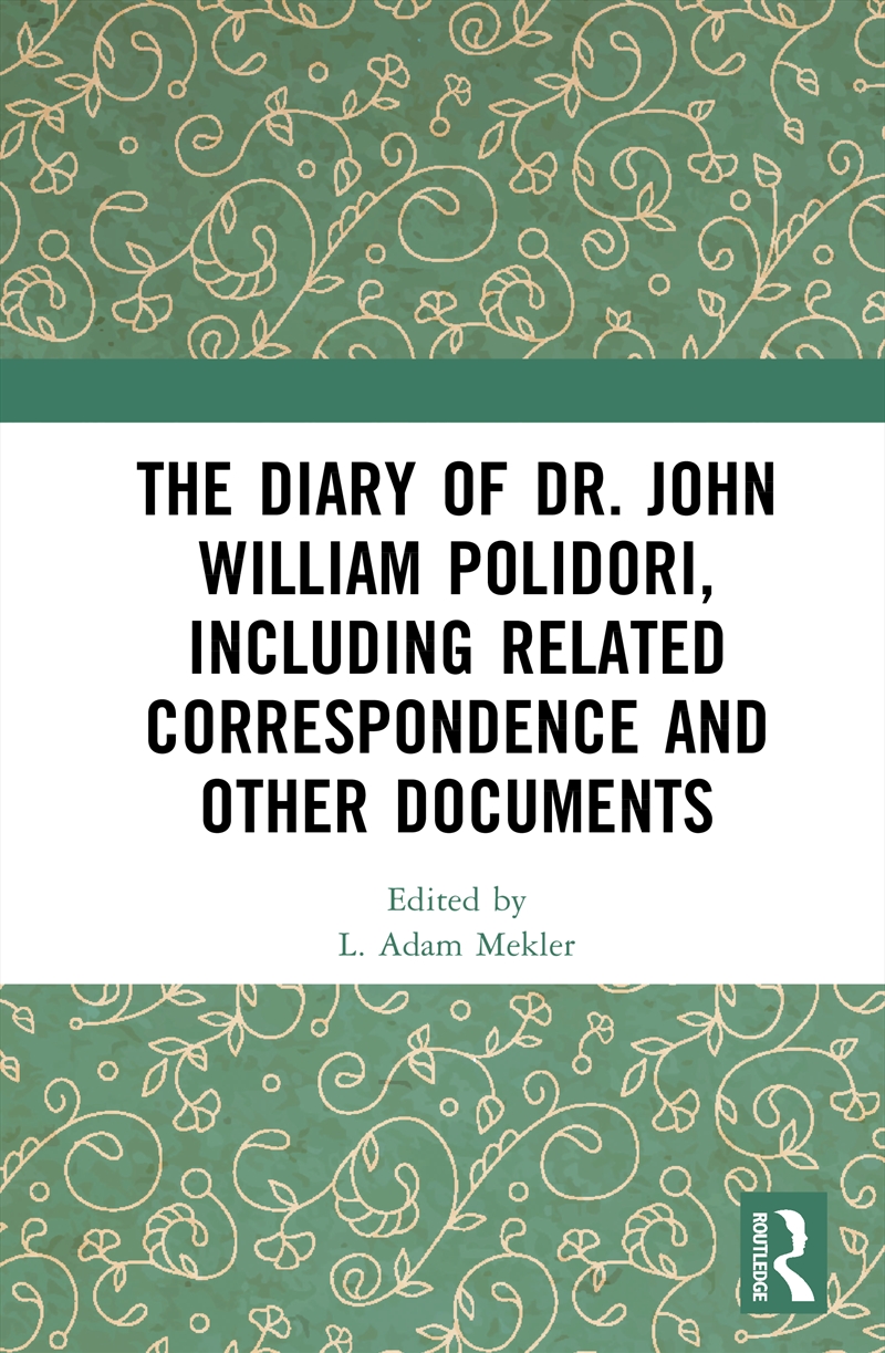 The Diary Of Dr. John William/Product Detail/Literature & Poetry