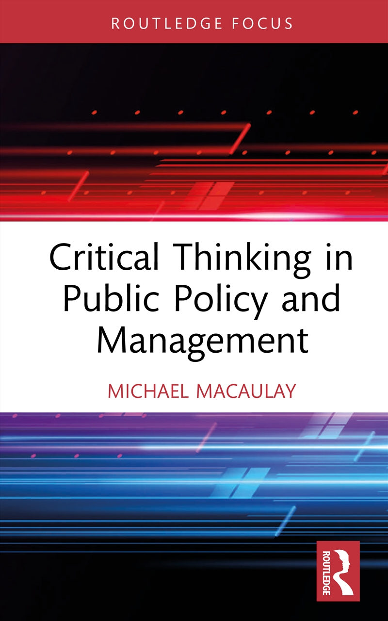 Critical Thinking In Public Po/Product Detail/Business Leadership & Management
