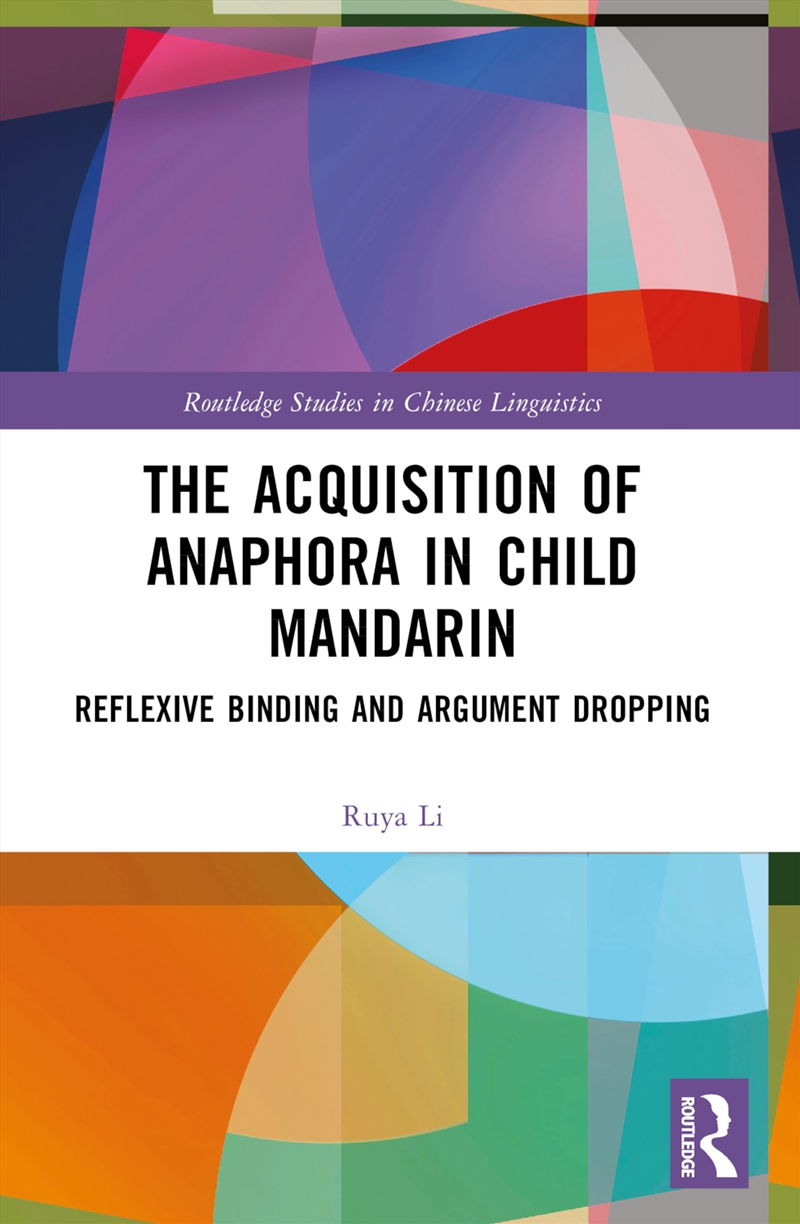 The Acquisition Of Anaphora In/Product Detail/Language & Linguistics