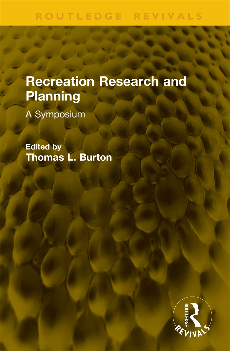 Recreation Research And Planni/Product Detail/Politics & Government