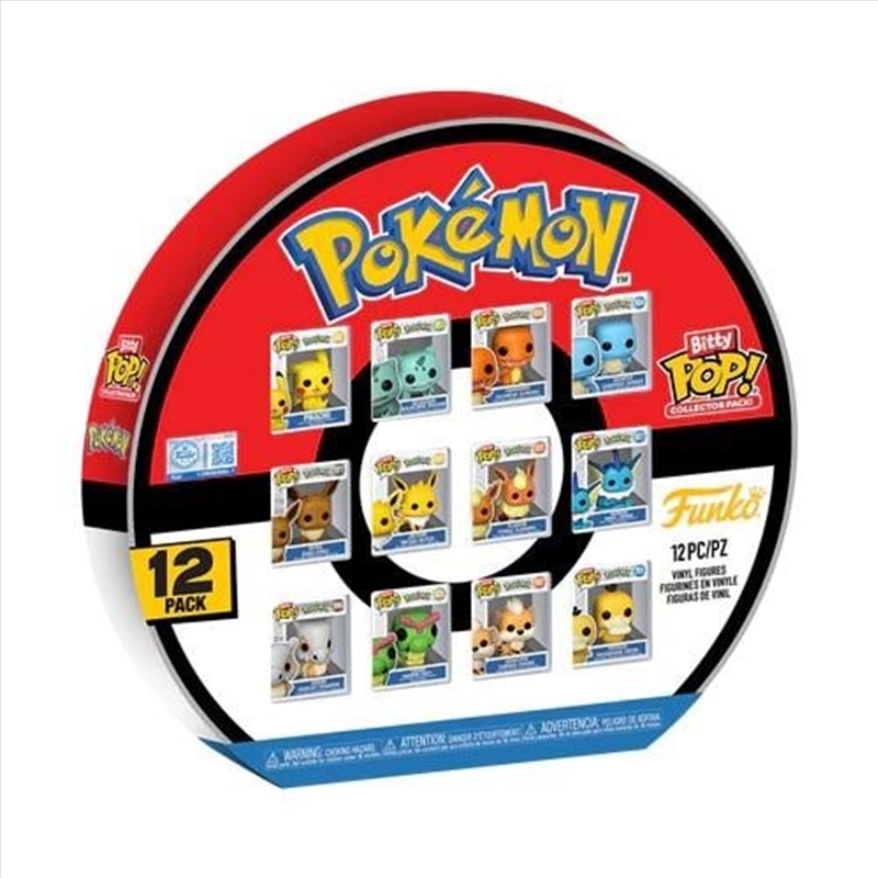 Pokemon - Pokeball Bitty Pop! 12-Pack/Product Detail/Funko Collections