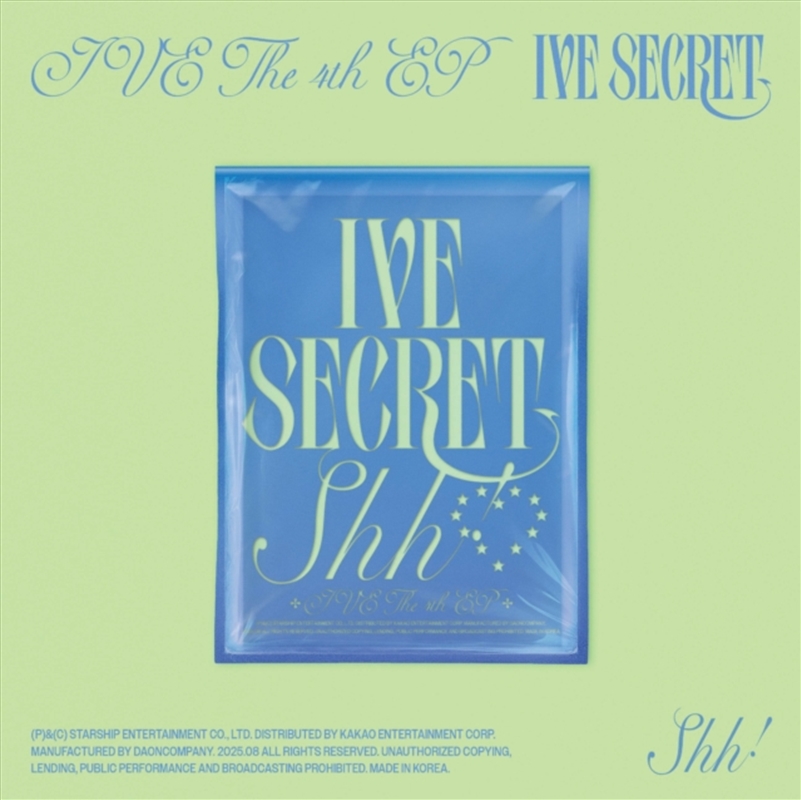Ive Secret Shh Ver Ive The 4/Product Detail/Rock/Pop