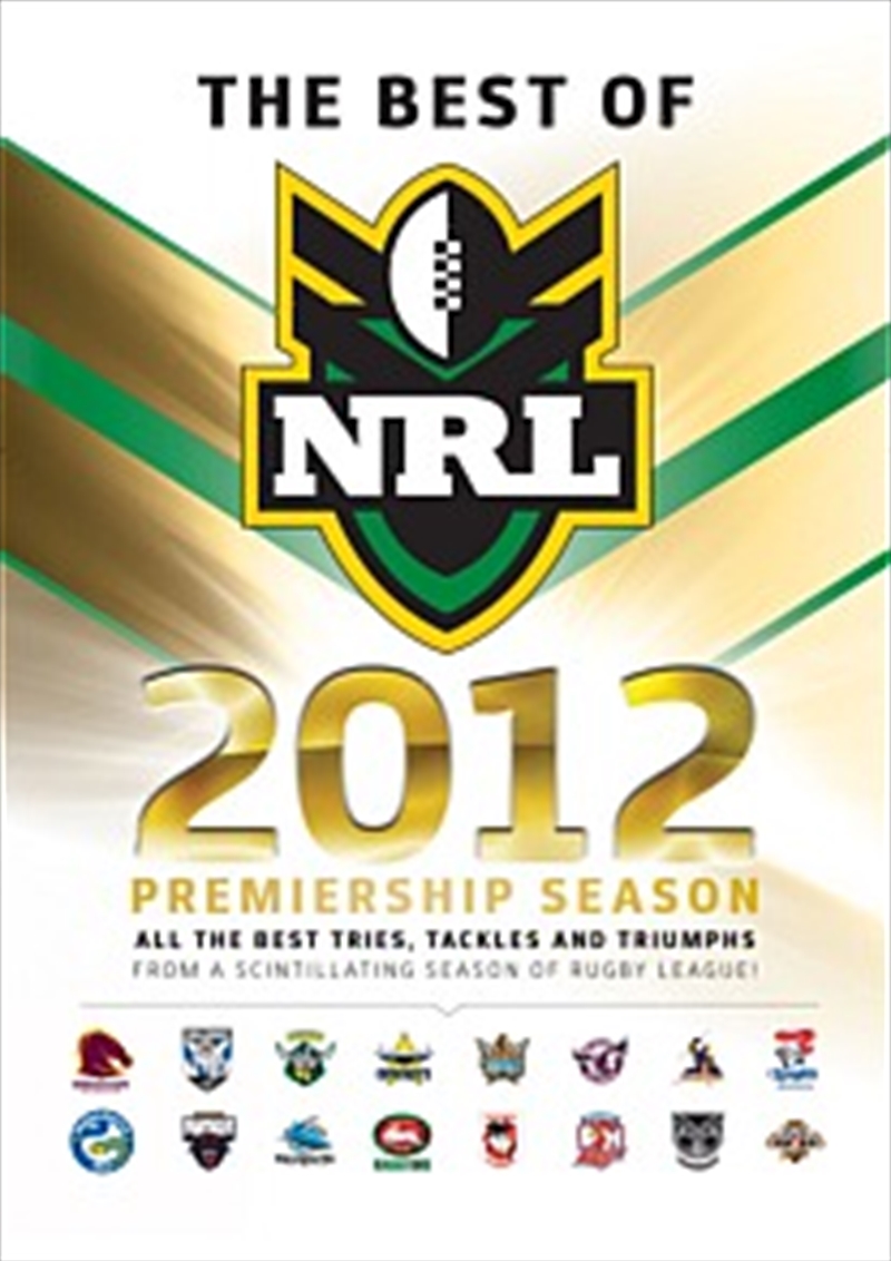 NRL Best Of 2012 Premiership Season/Product Detail/Sport