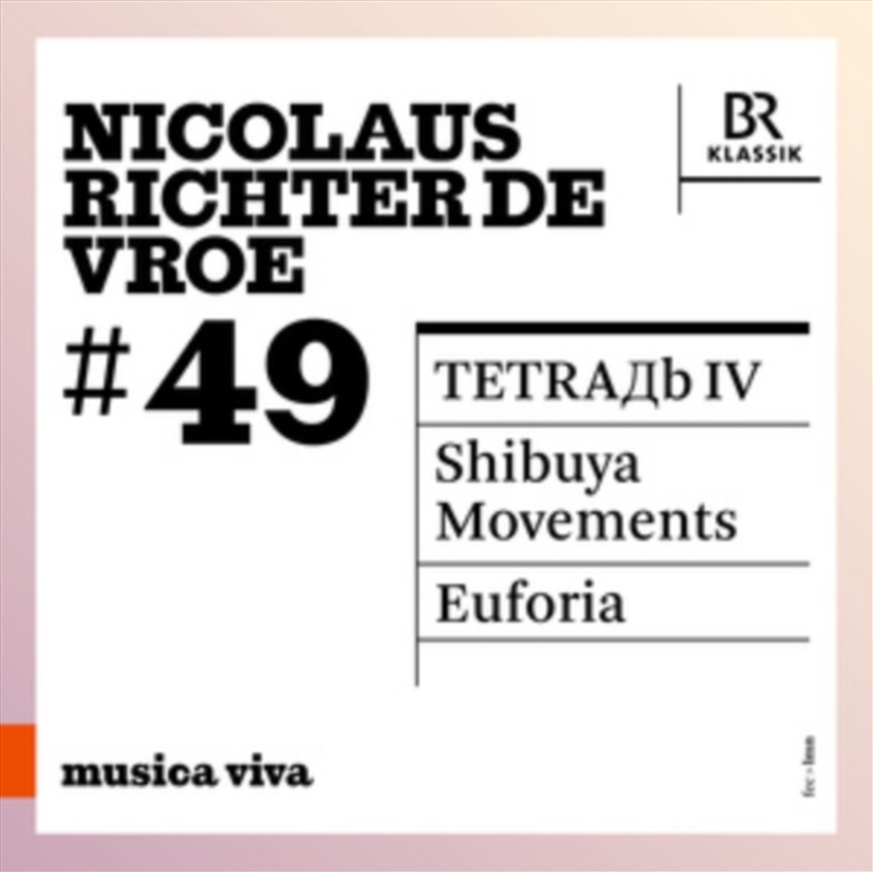 Nicolaus Richter De Vroe: 49 -/Product Detail/Classical