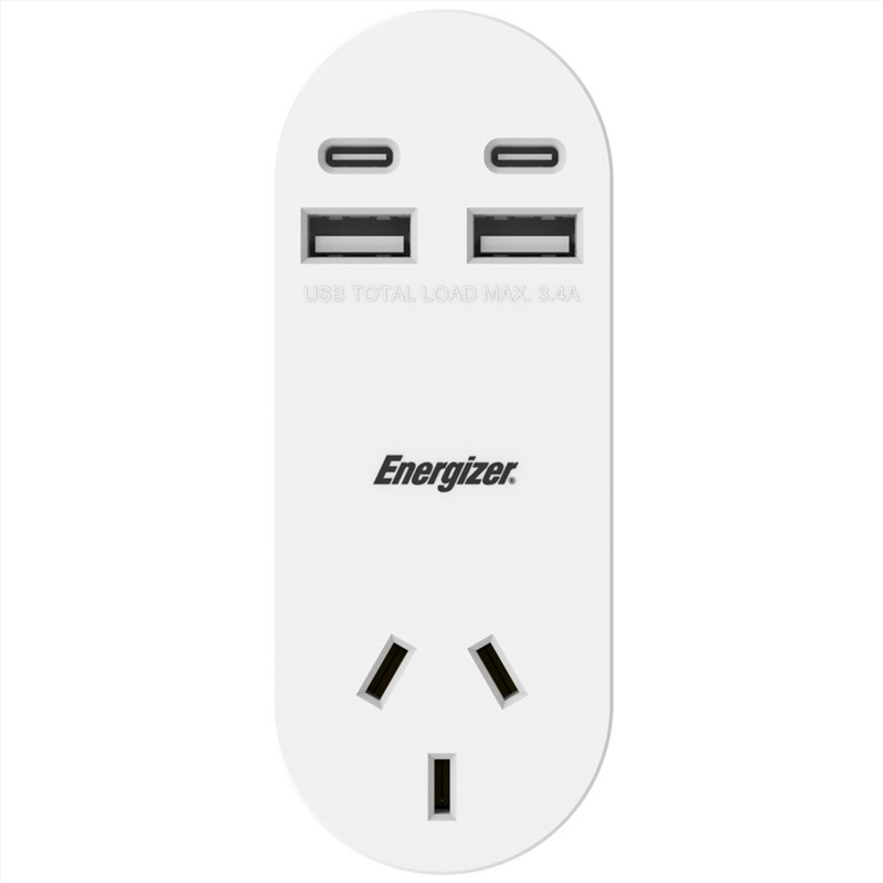 Energizer 1 Outlet USB 3.4 Amp/Product Detail/Electronics