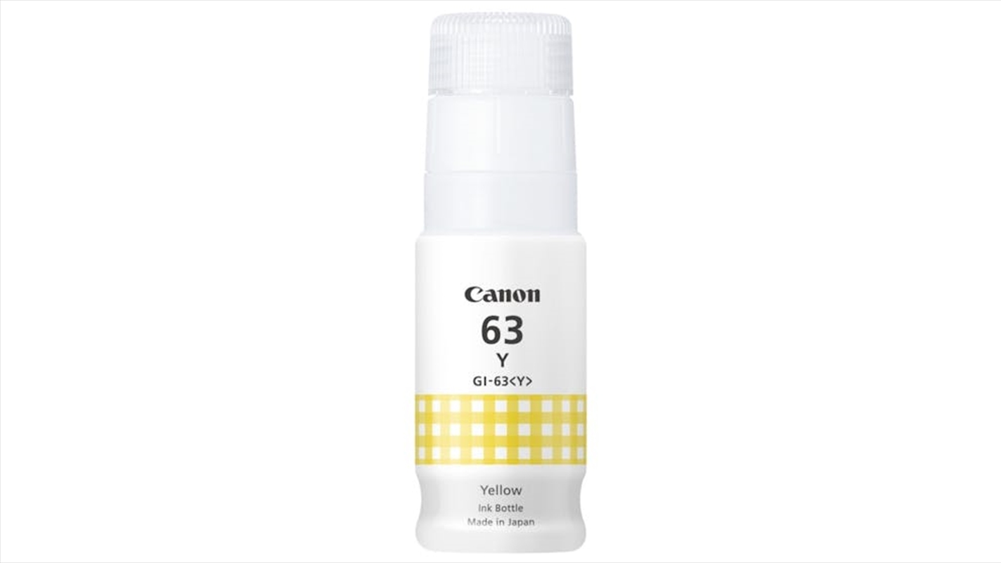 Canon GI63 Yellow Ink Bottle/Product Detail/Stationery