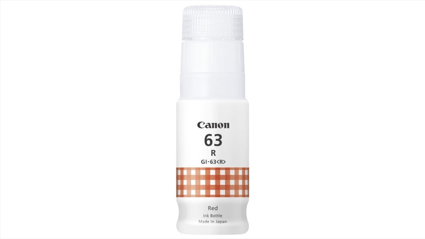 Canon GI63 Red Ink Bottle/Product Detail/Stationery