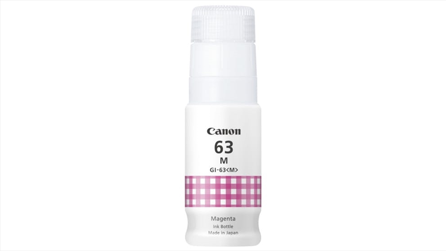 Canon GI63 Magenta Ink Bottle/Product Detail/Stationery