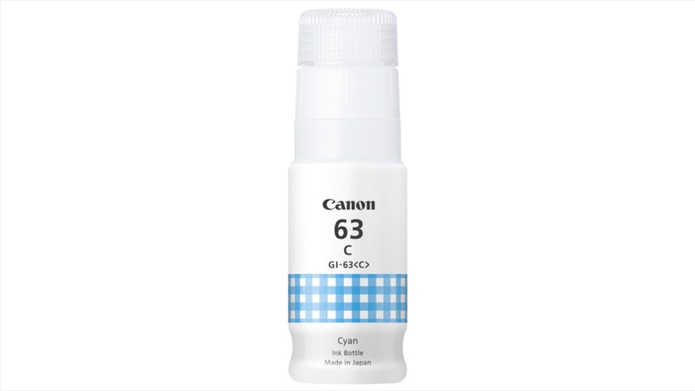 Canon GI63 Cyan Ink Bottle/Product Detail/Stationery