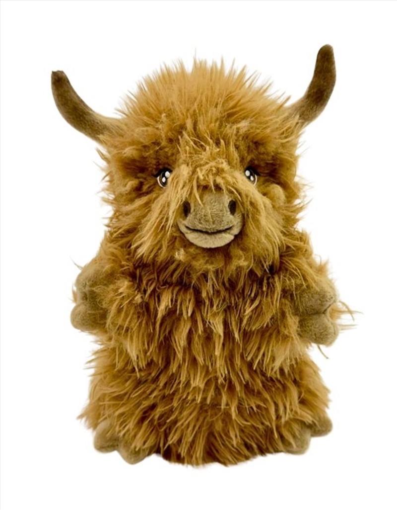 Eco Highland Cow Puppet- 25cm/Product Detail/Plush Toys