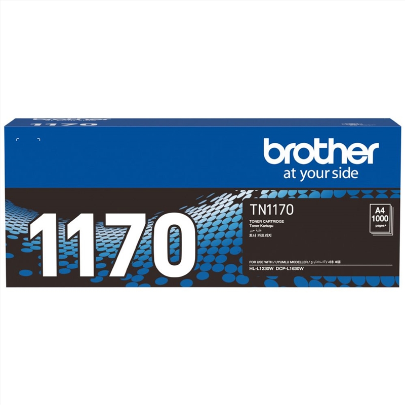 Brother TN1170 Blk Toner Cart/Product Detail/Stationery