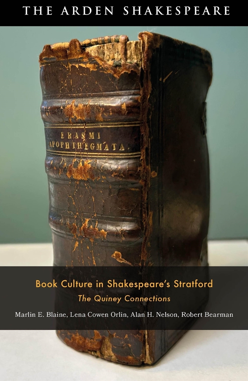 Book Culture in Shakespeare's Stratford: The Quiney Connections/Product Detail/Literature & Poetry