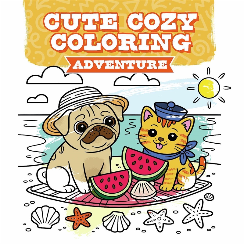 Cute Cozy Coloring: Adventure/Product Detail/Adults Colouring