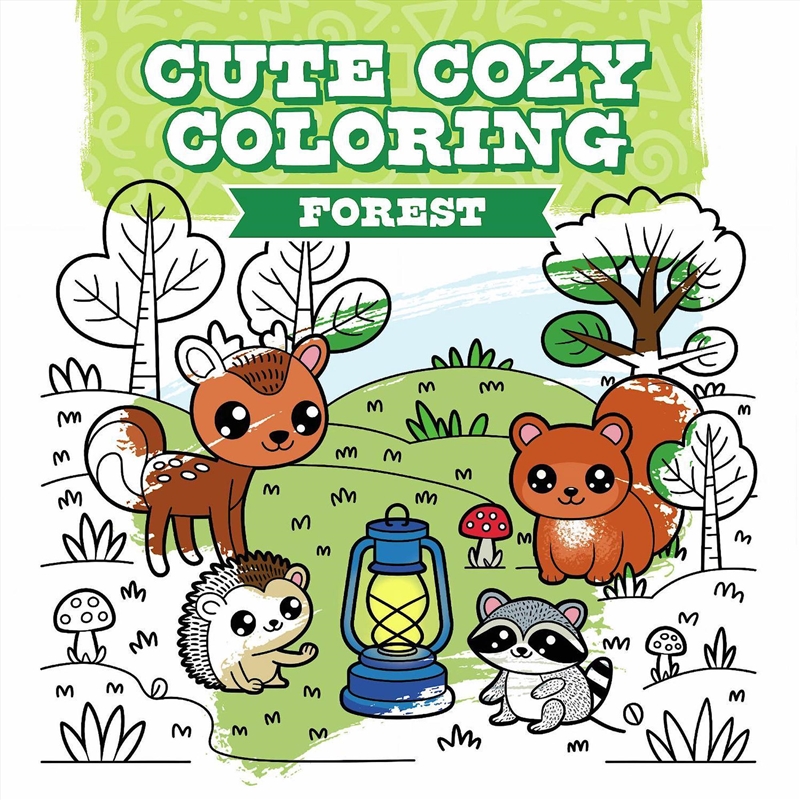 Cute Cozy Coloring: Forest/Product Detail/Adults Colouring