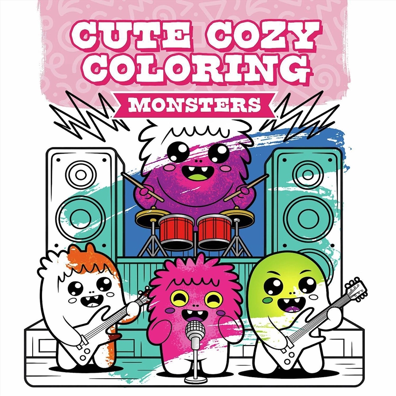Cute Cozy Coloring: Monsters/Product Detail/Adults Colouring