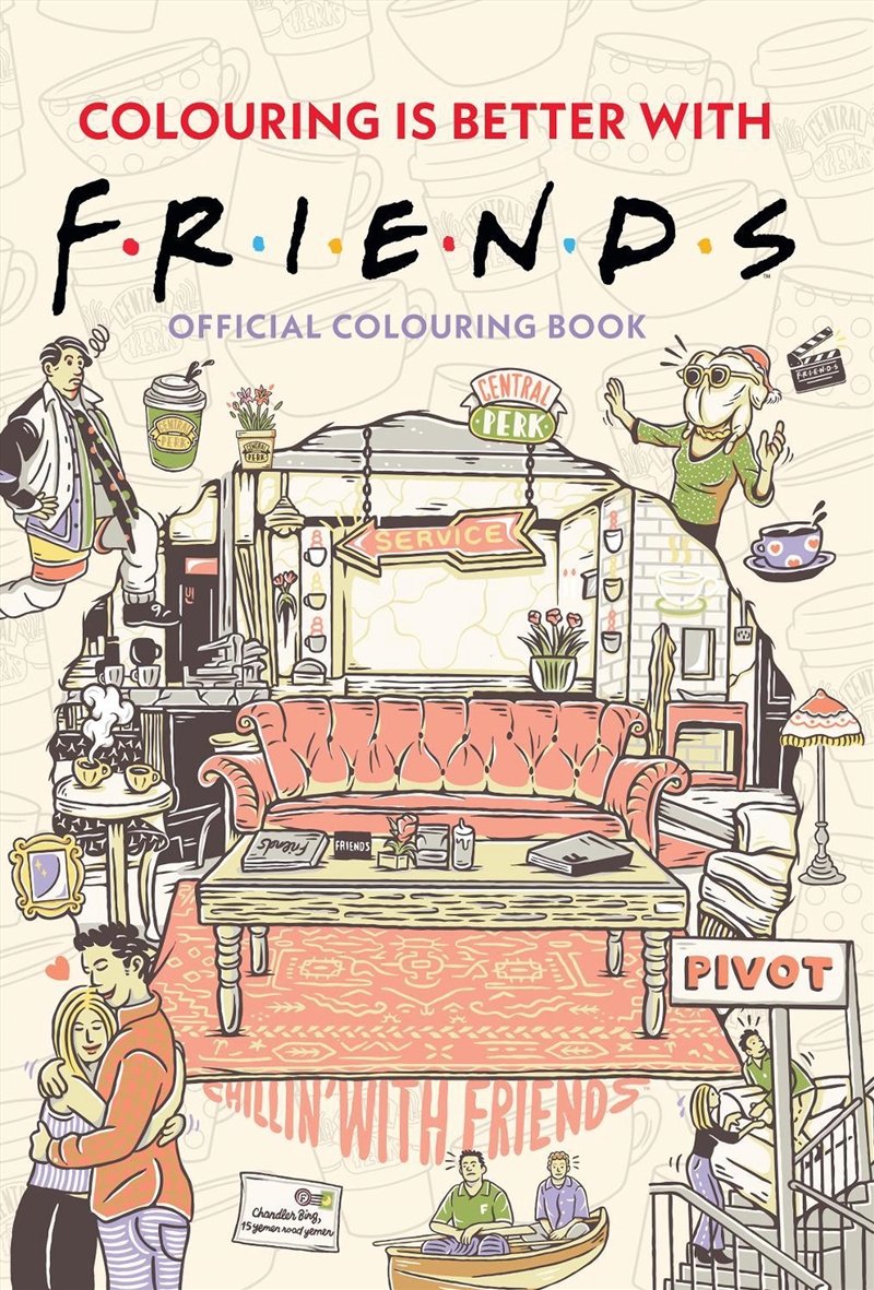 Friends: Adult Colouring Book/Product Detail/Adults Colouring