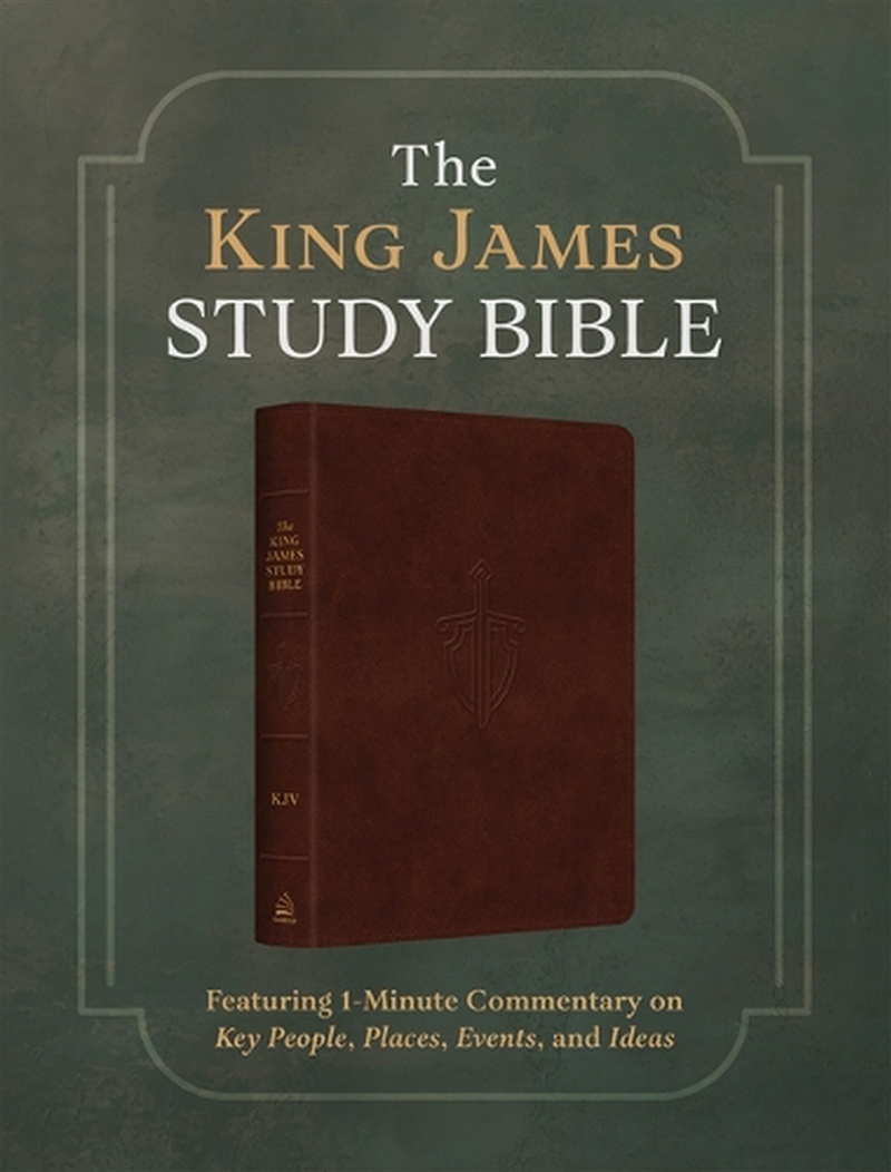King James Study Bible: Featuring 1-Minute Commentary on Key People, Places, Events, and Ideas/Product Detail/Religion & Beliefs