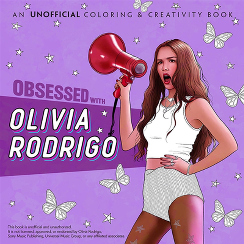 Obsessed with Olivia Rodrigo: An Unofficial Coloring & Creativity Book/Product Detail/Crafts & Handiwork