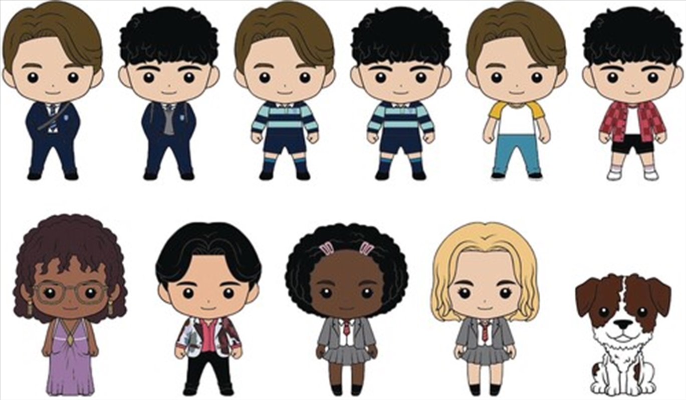 Heartstopper 3D Foam Bag Clip/Product Detail/Keyrings