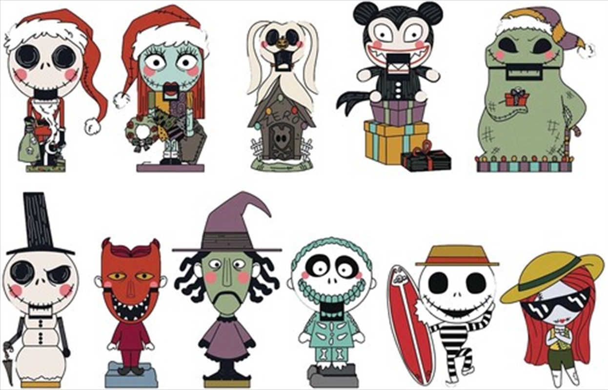 The Nightmare Before Christmas 3D Foam Bag Clip - Series 9/Product Detail/Keyrings