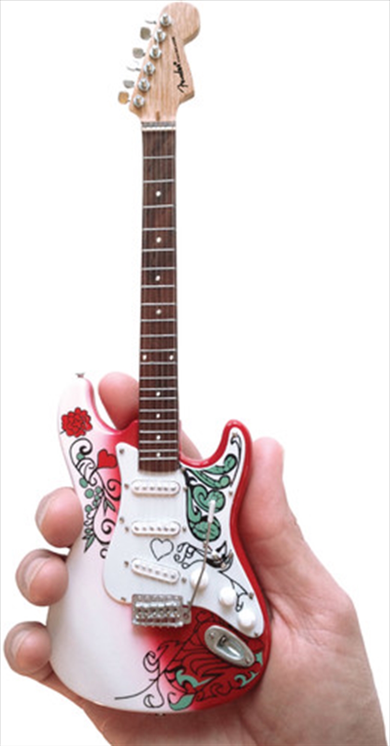 Axe Heaven Jimi Hendrix Monterey Fender Stratocaster Mini Replica Guitar JH-801/Product Detail/Collectables