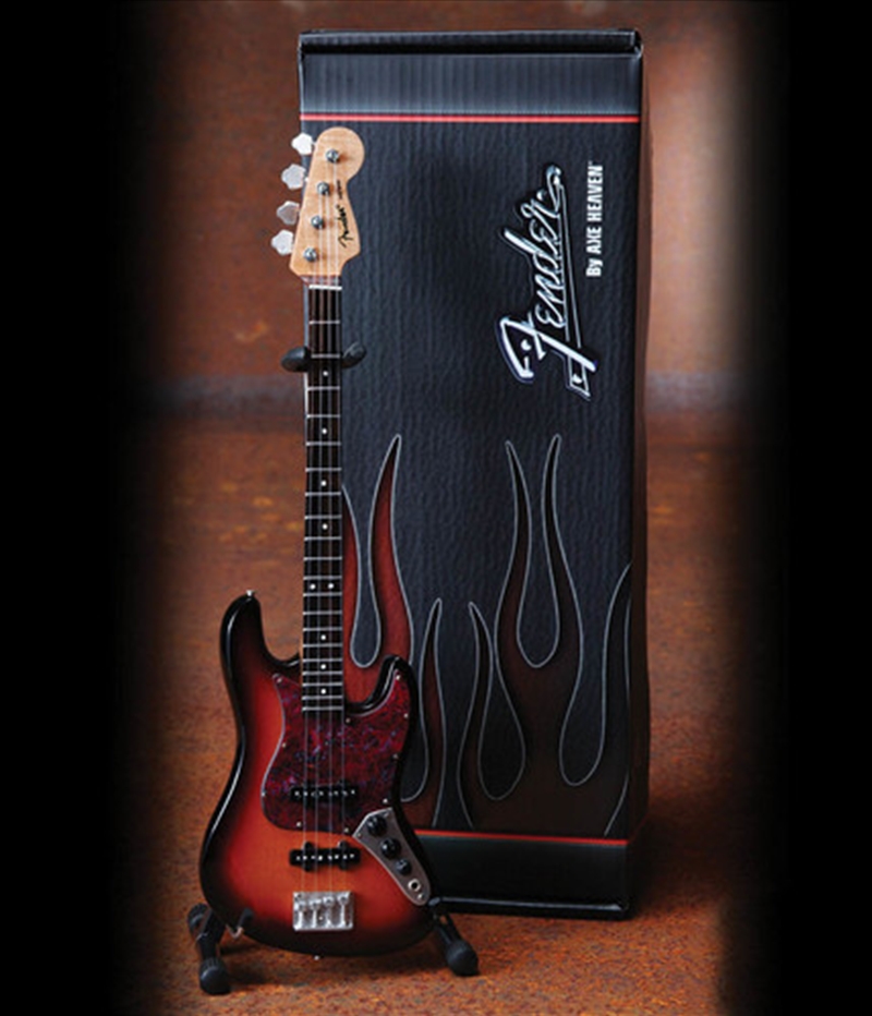 Axe Heaven Fender Jazz 3-Color Sunburst Miniature Bass Replica FJ-002/Product Detail/Collectables