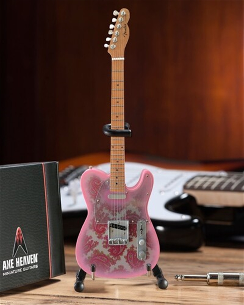 Axe Heaven Fender Telecaster Paisley Pink Mini Guitar Replica Collectible FT-005/Product Detail/Collectables
