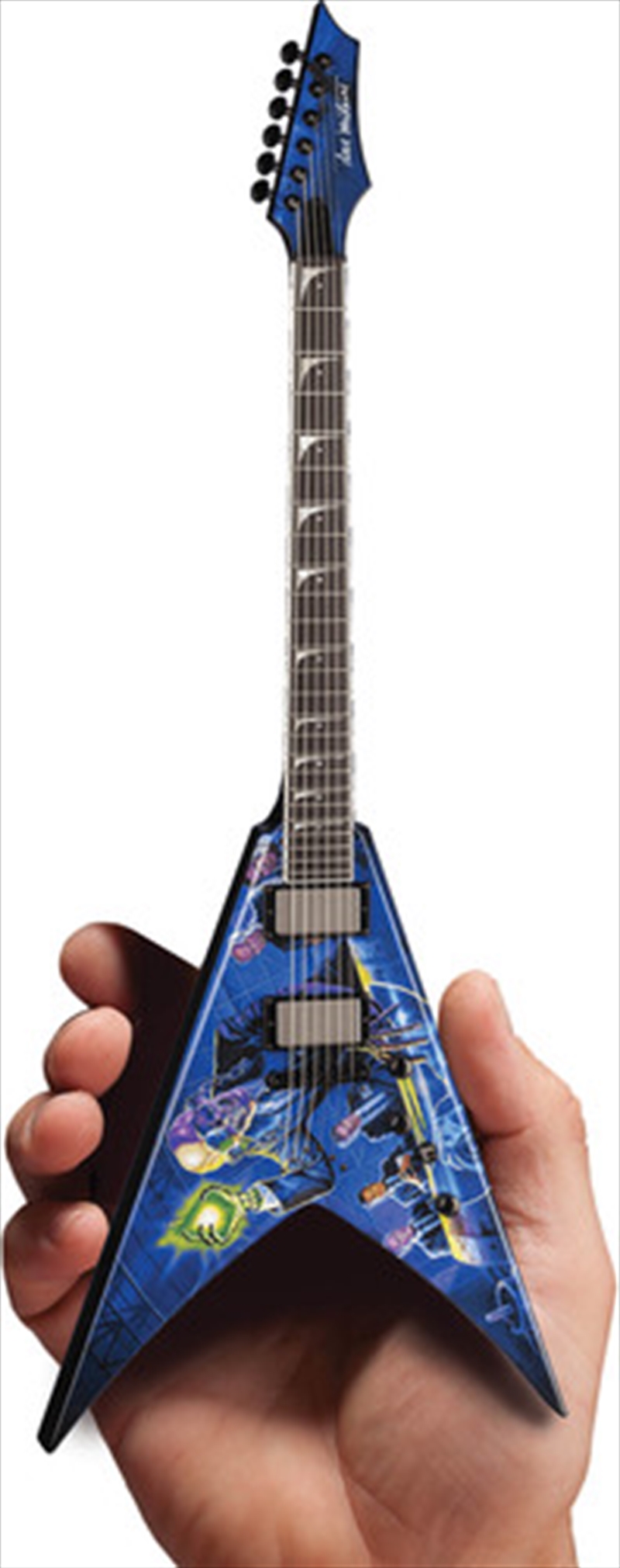Axe Heaven Dave Mustaine Megadeth Signature V Rust In Peace Mini Guitar Replica Collectible 2M-M01-5/Product Detail/Collectables