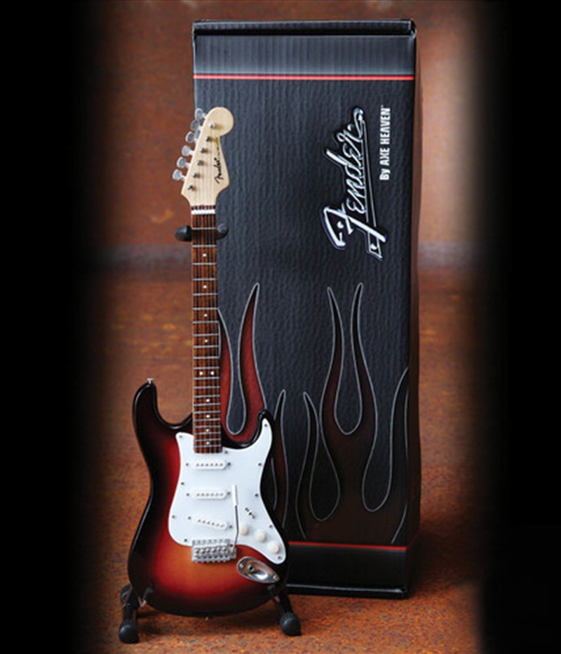 Axe Heaven Fender Stratocaster Classic Sunburst Finish Miniature Guitar FS-001/Product Detail/Collectables