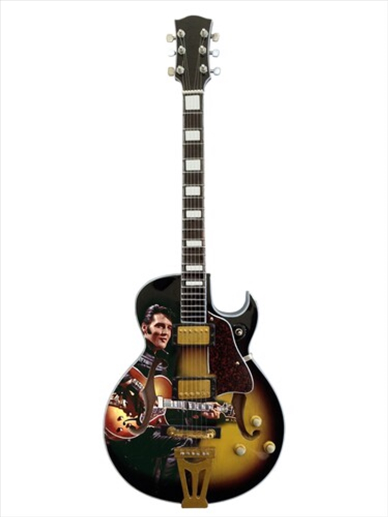 Axe Heaven Elvis Presley 1968 Comeback Special Hollow Body Mini Guitar Replica Collectible EP-361/Product Detail/Collectables