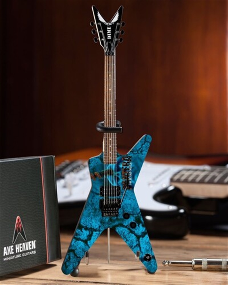Axe Heaven Dimebag Darrell Pantera Dean Far Beyond Driven Blue Mini Guitar Replica Collectible DD-00/Product Detail/Collectables