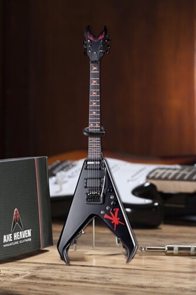 Axe Heaven Kerry King Dean USA V Limited Edition Custom Mini Guitar Replica Collectible DG-249/Product Detail/Collectables