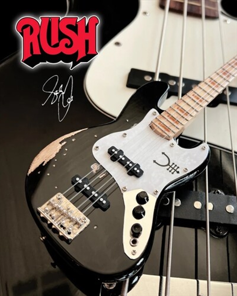 Axe Heaven Geddy Lee Rush Fender Jazz Vintage Tour Edition Mini Bass Guitar Replica Collectible FJ-0/Product Detail/Collectables